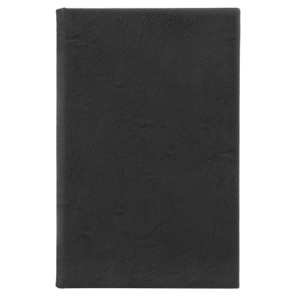 Personalized engraved sketchbook