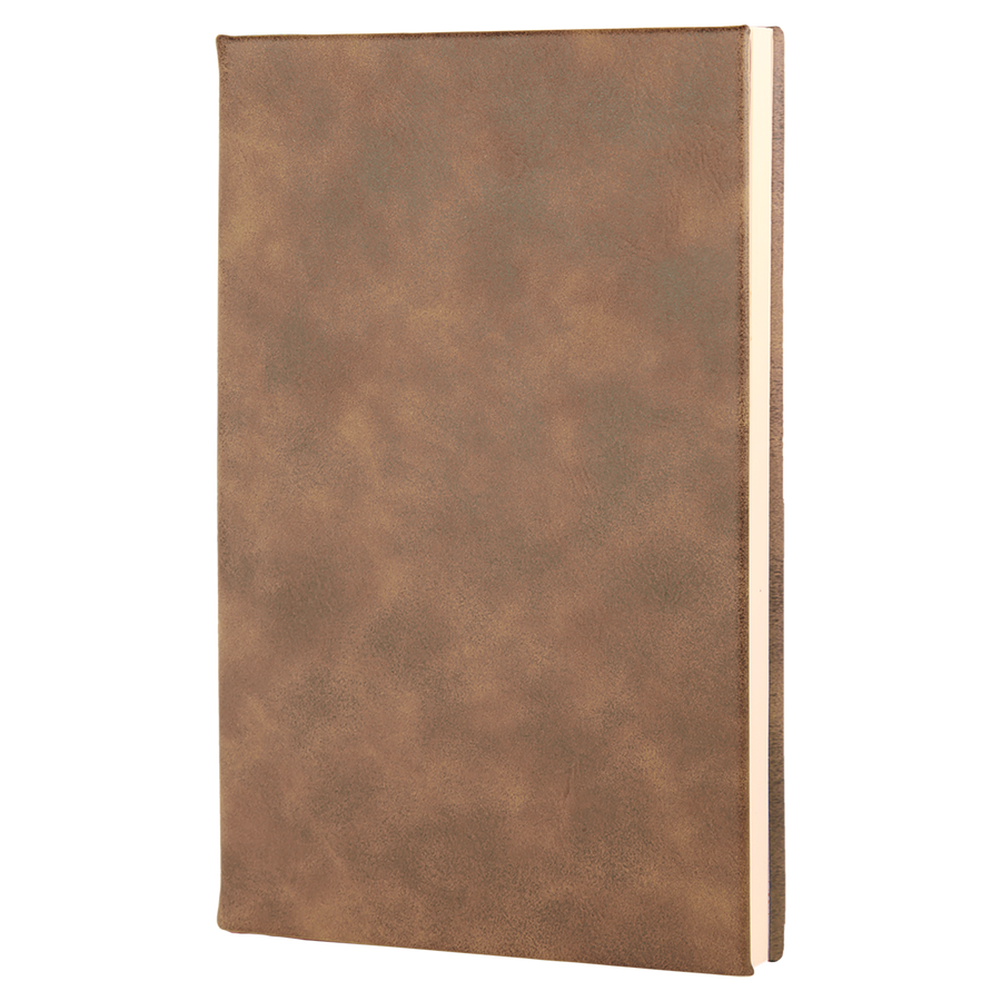 Personalized engraved sketchbook