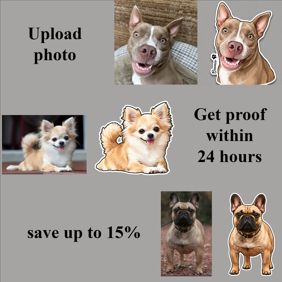 Custom Pet Portrait Gifts – Local Pickup